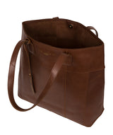 'Pembury' Ombré Chestnut Vegetable-Tanned Leather Tote Bag