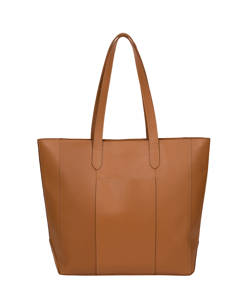 'Amberley' Saddle Tan Vegetable-Tanned Leather Tote Bag
