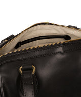 'Verity' Black Leather Handbag