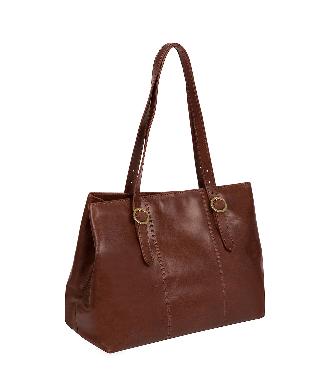 Brown Leather Handbag 'Rosie' by Pure Luxuries – Pure Luxuries London