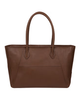 'Storrington' Ombré Chestnut Vegetable-Tanned Leather Tote Bag