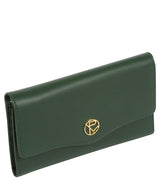 'Montpellier' Evergreen Leather Purse