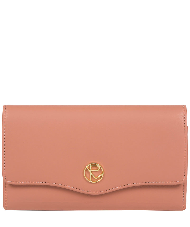 'Montpellier' Misty Rose Leather Purse