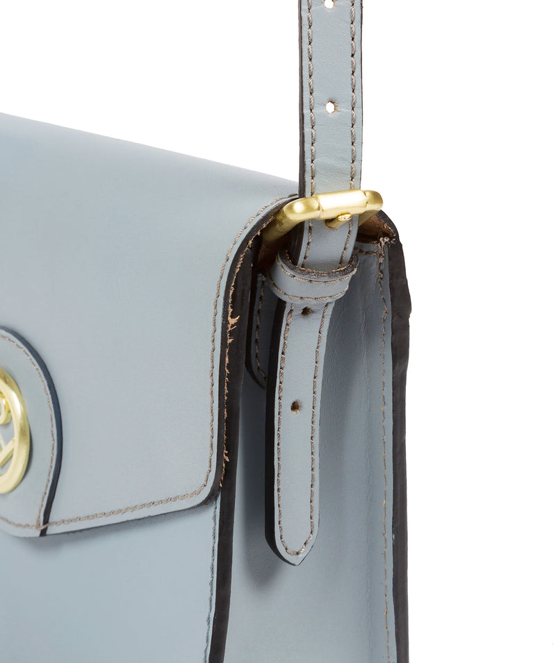 'Langdale' Cashmere Blue Leather Cross Body Bag
