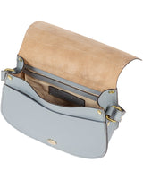 'Coniston' Cashmere Blue Leather Cross Body Bag