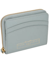 'Emely' Cashmere Blue Leather Purse
