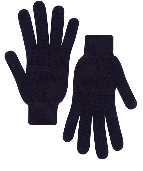'Caldbeck' Dark Navy Cashmere & Merino Wool Extra Large Gloves