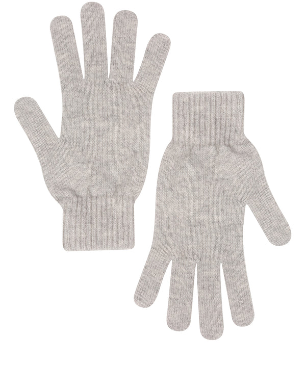 'Caldbeck' Foggy Cashmere & Merino Wool Extra Large Gloves
