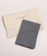 'Holker' Grey Cashmere & Merino Wool Snood
