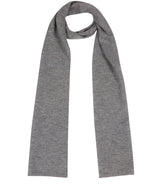 'Bristol' Grey Merino Wool Scarf