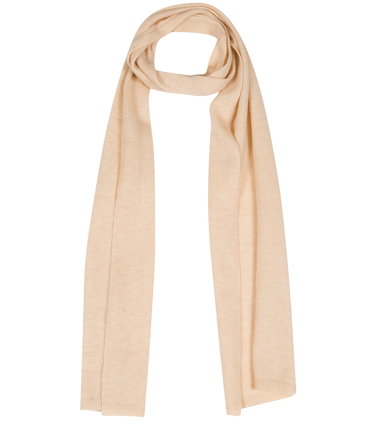 'Bristol' Oatmeal Merino Wool Scarf