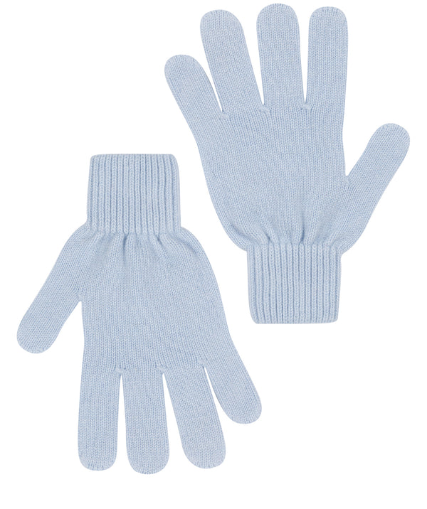 'Windermere' Powder Blue Cashmere & Merino Wool Gloves