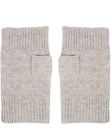 'Grange' Foggy Cashmere & Merino Wool Wrist Warmers