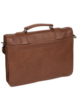'Logan' Hazelnut Leather Work Bag image 3