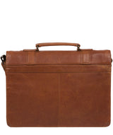 'Logan' Tan Leather Work Bag image 3
