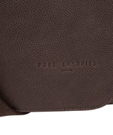 'Eiger' Cocoa Leather Messenger Bag image 5