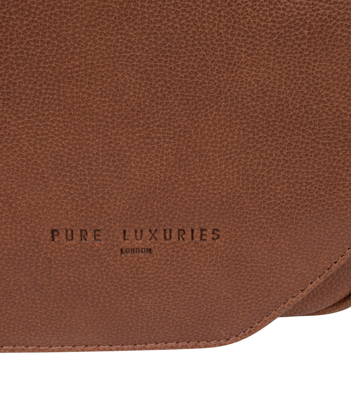 'Eiger' Hazelnut Leather Messenger Bag image 5