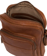 'Capitan' Tan Leather Cross Body Bag image 4