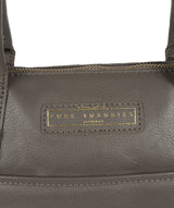'Arundel' Grey Leather Handbag image 5