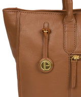 'Bloomsbury' Tan Leather Tote Bag Pure Luxuries London