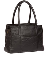 'Goldbourne' Black & Gold Leather Handbag image 3