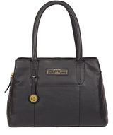 'Goldbourne' Navy Leather Handbag image 1