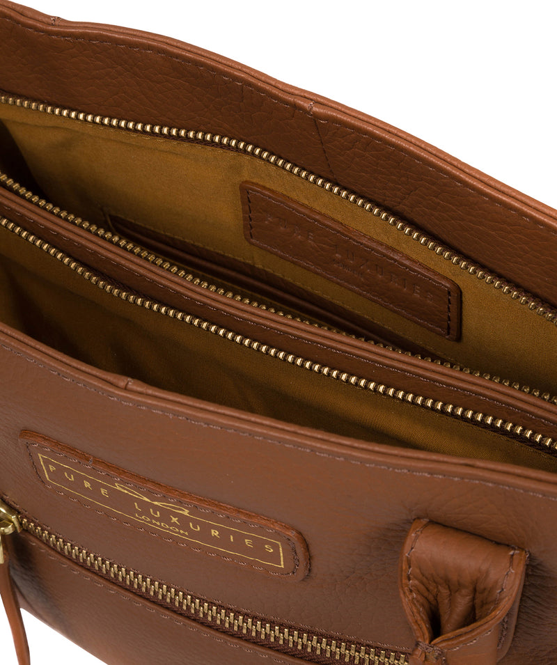 'Regent' Tan Leather Handbag image 4