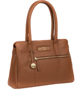 'Regent' Tan Leather Handbag image 5
