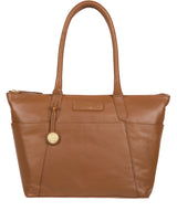 'Holne' Tan Leather Tote Bag image 1