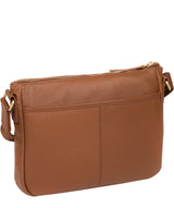 'Colton' Tan Leather Cross Body Bag image 3