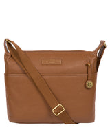 'Hove' Tan Leather Shoulder Bag Pure Luxuries London