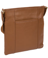 'Barnwell' Tan Leather Cross Body Bag image 3