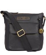 'Mayfield' Navy Leather Cross Body Bag image 1