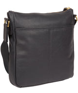 'Mayfield' Navy Leather Cross Body Bag image 4