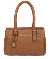 'Avebury' Tan Leather Handbag Pure Luxuries London