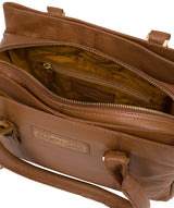 'Avebury' Tan Leather Handbag Pure Luxuries London