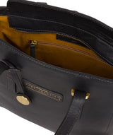 'Bramhall' Navy Leather Handbag image 4