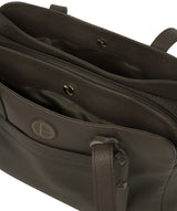 'Henna' Olive Leather Handbag image 4