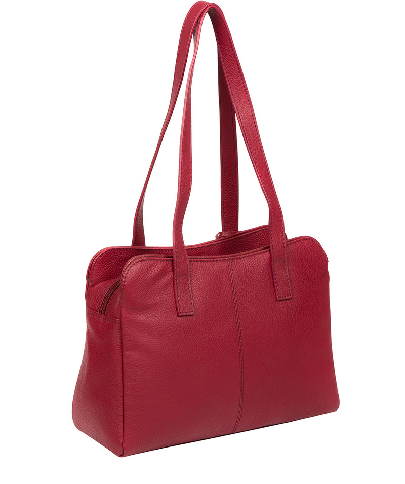 'Henna' Red Leather Handbag image 3