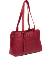 'Henna' Red Leather Handbag image 5