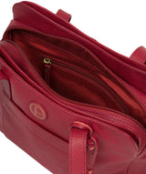 'Henna' Red Leather Handbag image 7