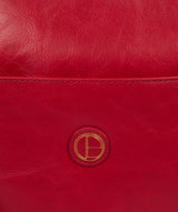 'Foxton' Vintage Red Leather Cross Body Bag image 6