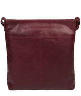 'Plumpton' Burgundy Leather Cross Body Bag image 3