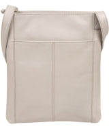 'Knook' Dove Grey Leather Cross Body Bag image 3
