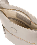 'Knook' Dove Grey Leather Cross Body Bag image 4