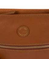 'Knook' Vintage Dark Tan Leather Cross Body Bag image 6