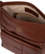 'Hanwell' Vintage Cognac Leather Shoulder Bag image 4