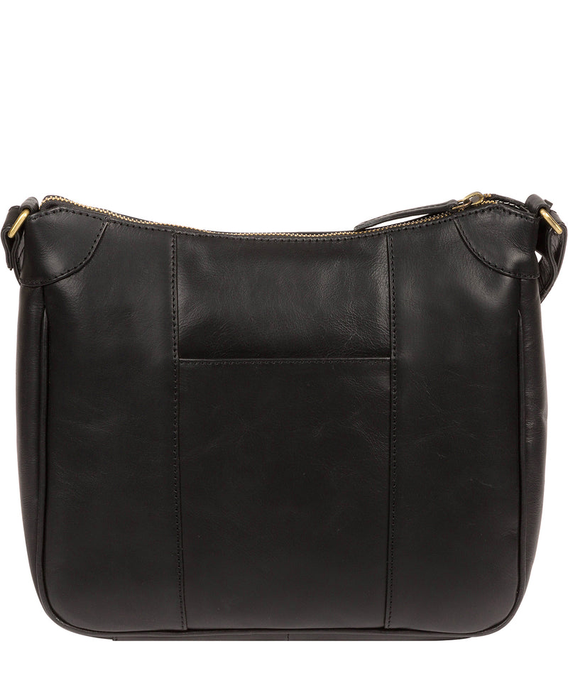 'Clovely' Vintage Black Leather Cross Body Bag image 3