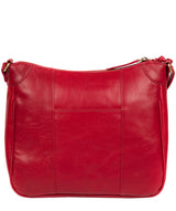'Clovely' Vintage Red Leather Cross Body Bag image 3