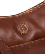 'Farlow' Vintage Cognac Leather Shoulder Bag Pure Luxuries London